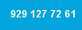 929 127 72 61 929 127 72 61